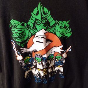 Ghostbusters TMNT Cartoon T-Shirt